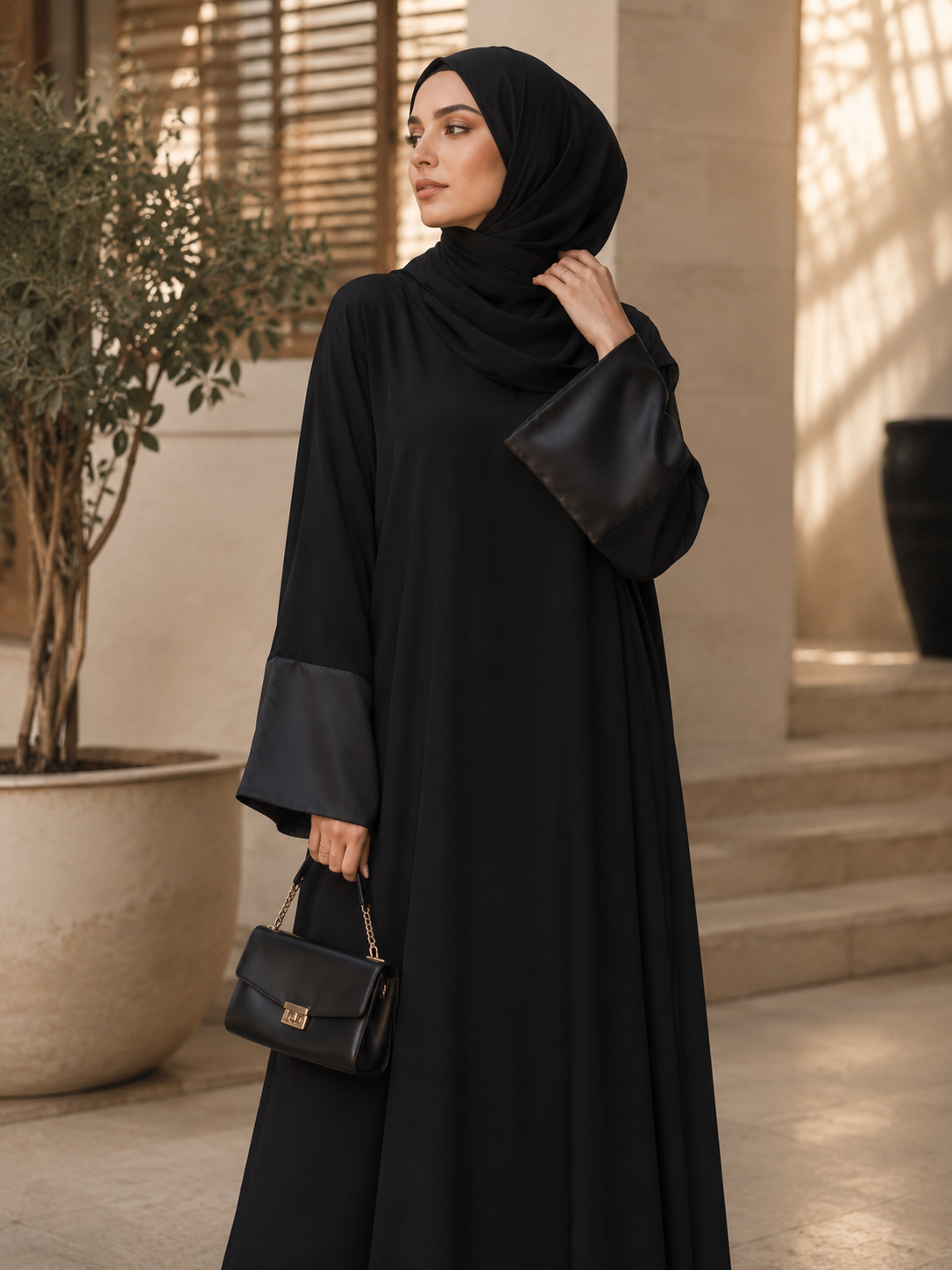 Noir Essential Abaya